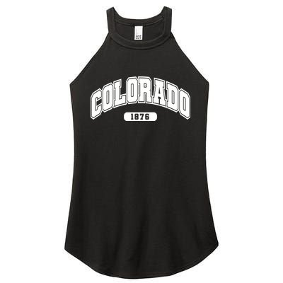Colorado Collegiate Style 1876 Women's Perfect Tri Rocker Tank