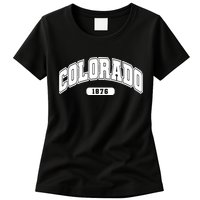 Colorado Collegiate Style 1876 Womens T-Shirt