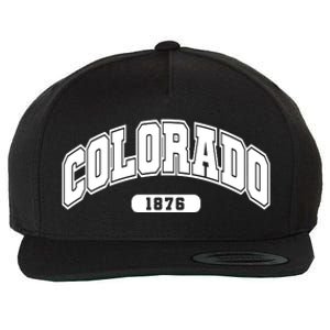 Colorado Collegiate Style 1876 Wool Snapback Cap