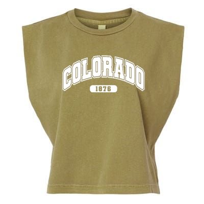 Colorado Collegiate Style 1876 Garment-Dyed Women's Muscle Tee