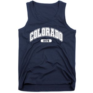 Colorado Collegiate Style 1876 Tank Top