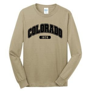 Colorado Collegiate Style 1876 Tall Long Sleeve T-Shirt