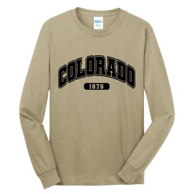 Colorado Collegiate Style 1876 Tall Long Sleeve T-Shirt