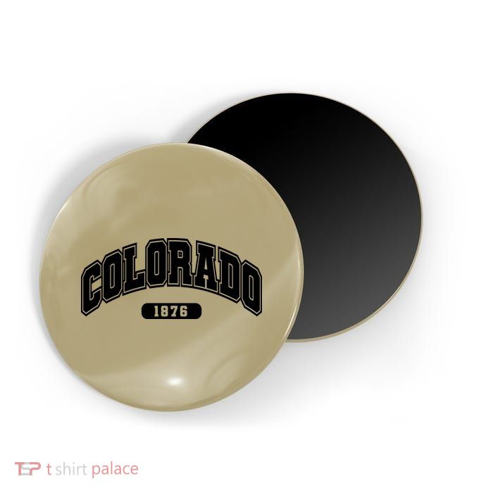 Colorado Collegiate Style 1876 Magnet