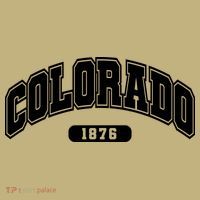 Colorado Collegiate Style 1876 Magnet