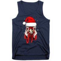 Chicken Christmas Santa Hat Xmas Boy Girl Tank Top