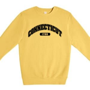 Connecticut Collegiate Style 1788 Premium Crewneck Sweatshirt