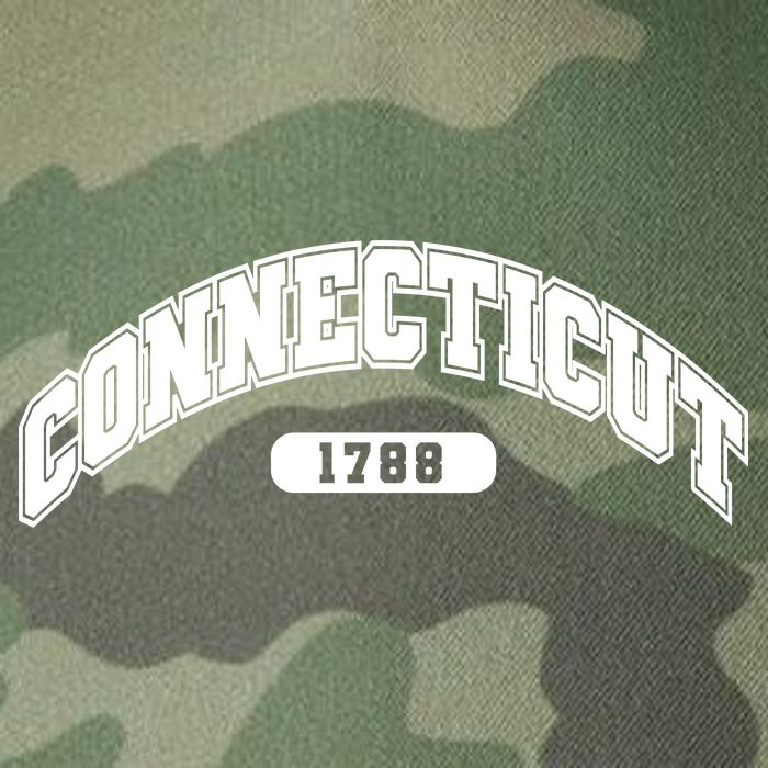 Connecticut Collegiate Style 1788 Legacy Tie Dye Trucker Hat