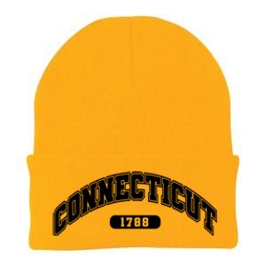 Connecticut Collegiate Style 1788 Knit Cap Winter Beanie