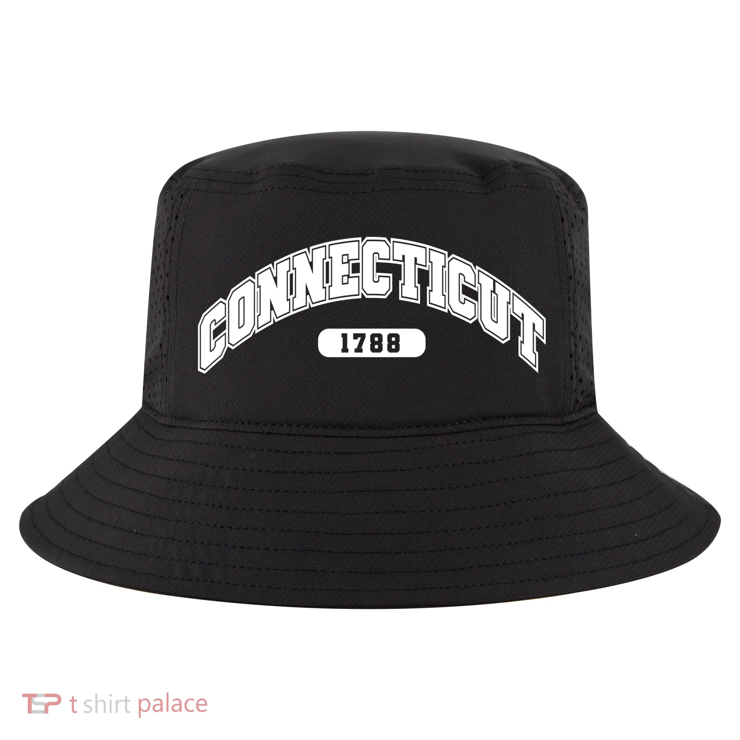 Connecticut Collegiate Style 1788 Cool Comfort Performance Bucket Hat