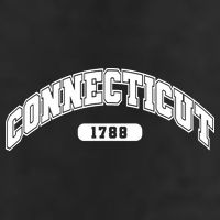 Connecticut Collegiate Style 1788 7 Panel Mesh Trucker Snapback Hat