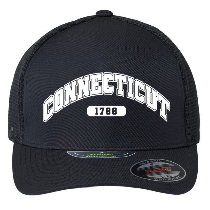 Connecticut Collegiate Style 1788 Flexfit Unipanel Trucker Cap