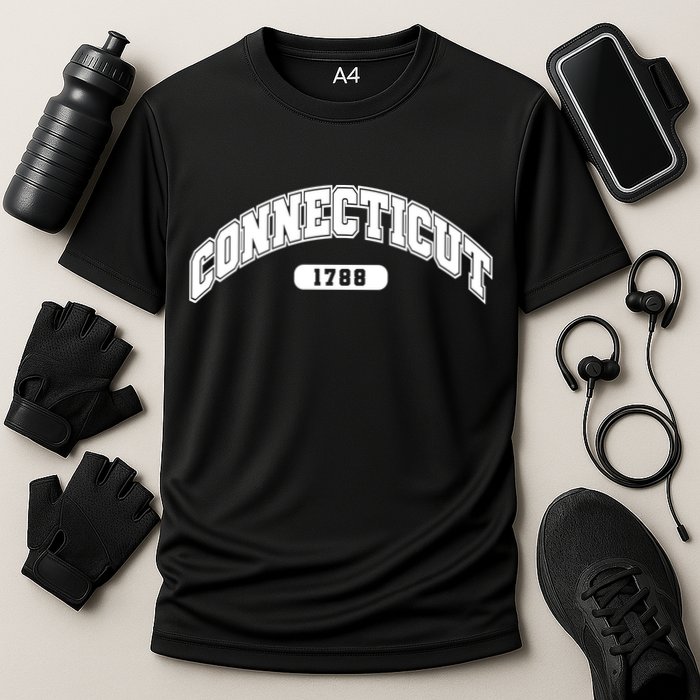 Connecticut Collegiate Style 1788 Performance Shirt