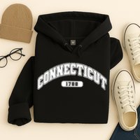 Connecticut Collegiate Style 1788 Hoodie