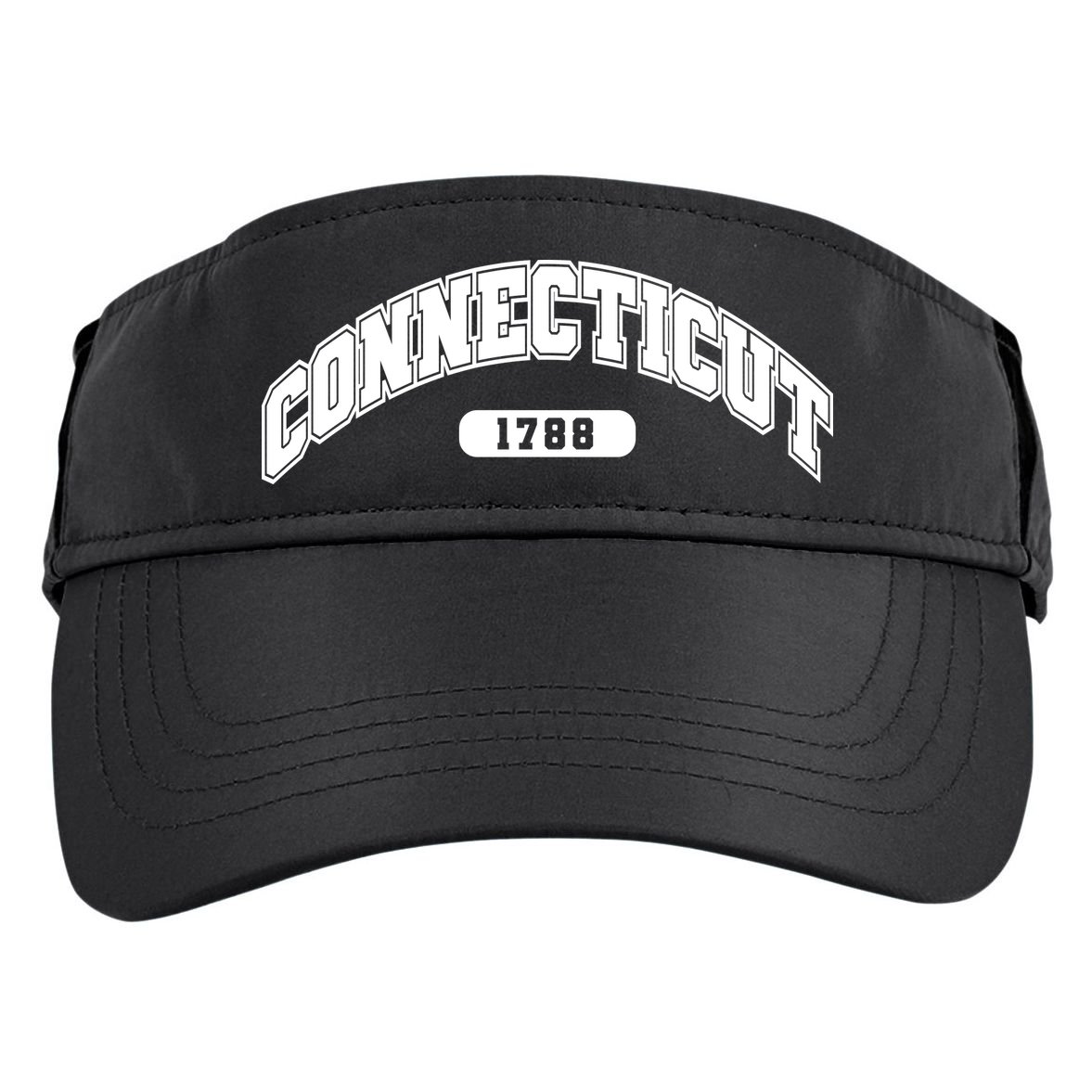 Connecticut Collegiate Style 1788 Adult Drive Performance Visor