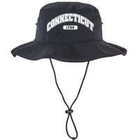 Connecticut Collegiate Style 1788 Bucket Hat