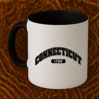 Connecticut Collegiate Style 1788 Mug