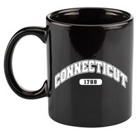 Connecticut Collegiate Style 1788 11oz C Handle Ceramic Mug
