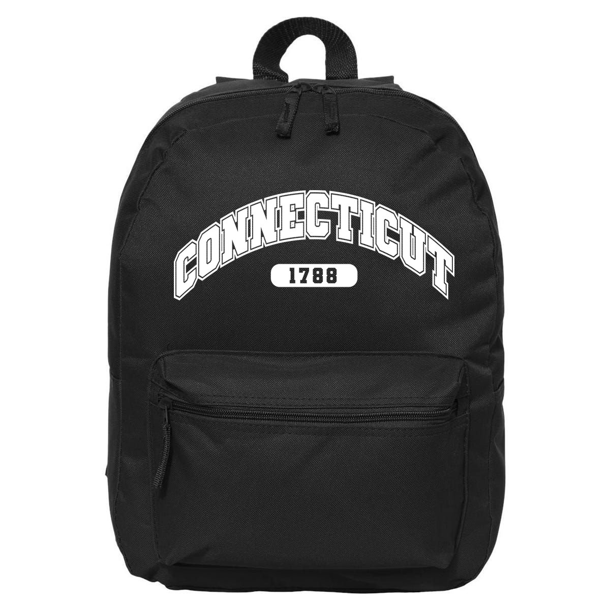 Connecticut Collegiate Style 1788 16 in Basic Backpack