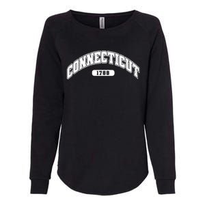 Connecticut Collegiate Style 1788 Womens California Wash Sweatshirt