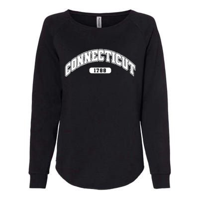 Connecticut Collegiate Style 1788 Womens California Wash Sweatshirt