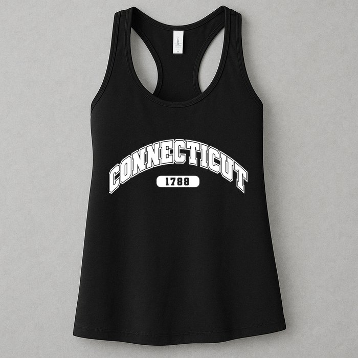 Connecticut Collegiate Style 1788 Womens Tank Top