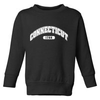 Connecticut Collegiate Style 1788 Toddler Sweatshirt
