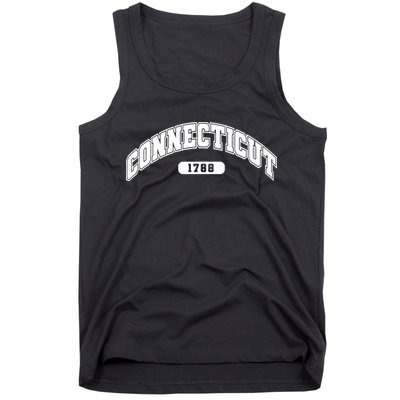 Connecticut Collegiate Style 1788 Tank Top