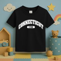 Connecticut Collegiate Style 1788 Toddler T-Shirt