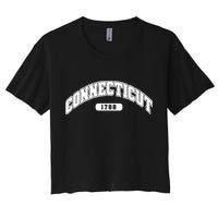 Connecticut Collegiate Style 1788 Crop Top