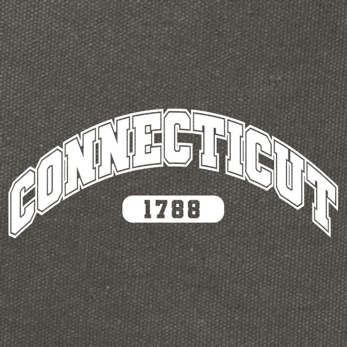 Connecticut Collegiate Style 1788 Cotton Canvas Backpack