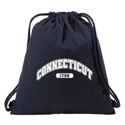 Connecticut Collegiate Style 1788 Drawstring Bag