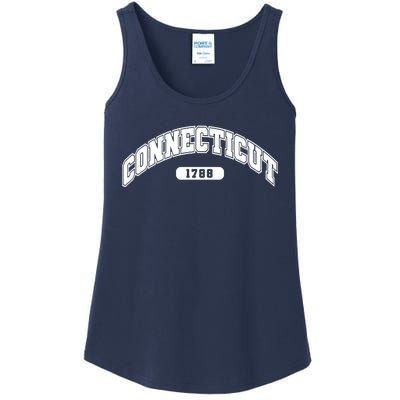 Connecticut Collegiate Style 1788 Ladies Essential Tank