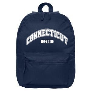 Connecticut Collegiate Style 1788 16 in Basic Backpack