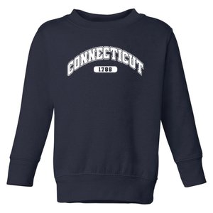 Connecticut Collegiate Style 1788 Toddler Sweatshirt