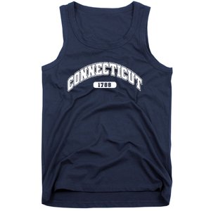 Connecticut Collegiate Style 1788 Tank Top