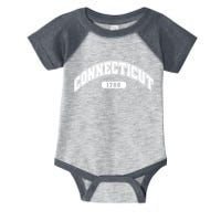 Connecticut Collegiate Style 1788 Infant Baby Jersey Bodysuit