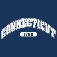 Connecticut Collegiate Style 1788 Infant Baby Jersey Bodysuit