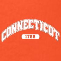 Connecticut Collegiate Style 1788 Tie-Dye T-Shirt