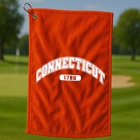 Connecticut Collegiate Style 1788 Golf Towel