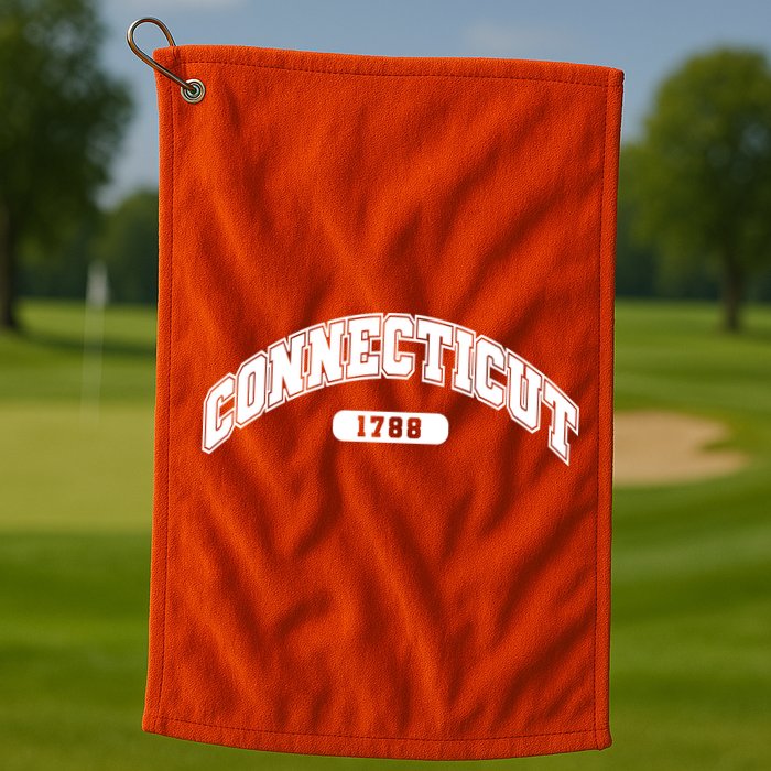 Connecticut Collegiate Style 1788 Golf Towel