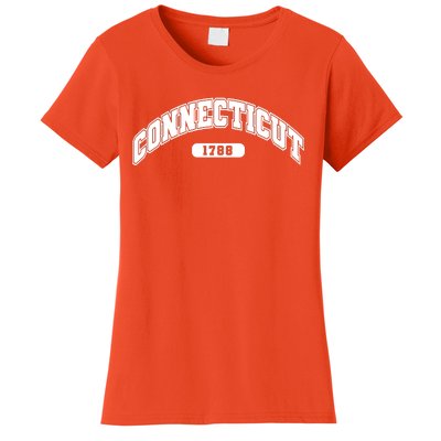 Connecticut Collegiate Style 1788 Women's T-Shirt