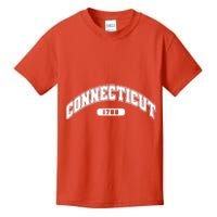 Connecticut Collegiate Style 1788 Kids T-Shirt