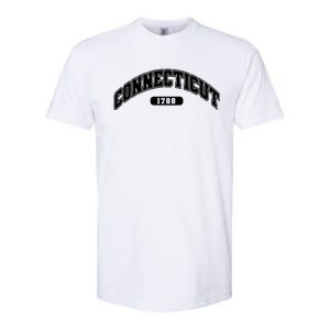 Connecticut Collegiate Style 1788 Softstyle CVC T-Shirt