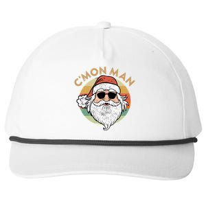 CMon Cool Santa Funny Political Christmas Quote Meme Gift Snapback Five-Panel Rope Hat