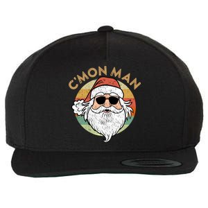 CMon Cool Santa Funny Political Christmas Quote Meme Gift Wool Snapback Cap