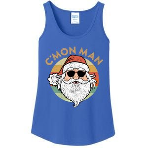 CMon Cool Santa Funny Political Christmas Quote Meme Gift Ladies Essential Tank