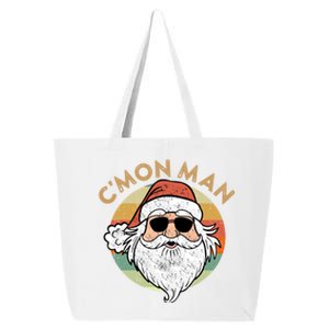 CMon Cool Santa Funny Political Christmas Quote Meme Gift 25L Jumbo Tote