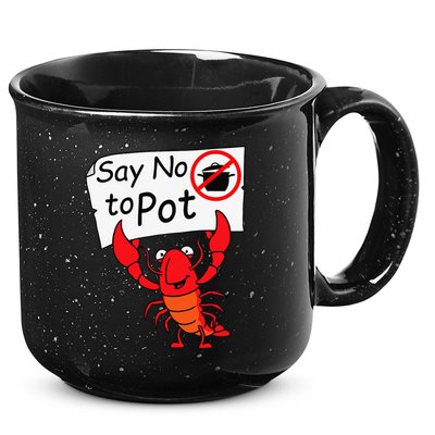 Crawfish Crayfish Say No To Pot Crawfish Boil 15oz Campfire Ceramic Mug