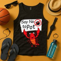 Crawfish Crayfish Say No To Pot Crawfish Boil Tank Top